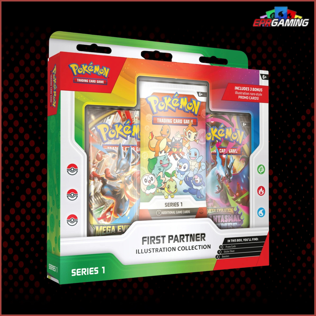 Pokemon: First Partner Illustration Collection - Series 1