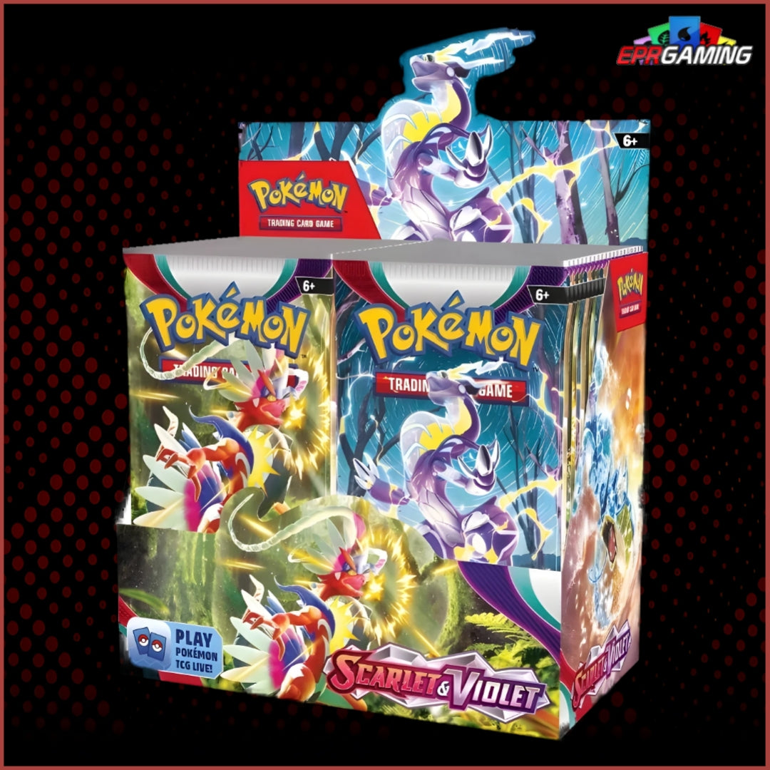 Pokemon TCG: Scarlet & Violet - Base Set Booster Box EPRGAMING Pokemon TCG: Scarlet & Violet - Base Set Booster Box EPRGAMING