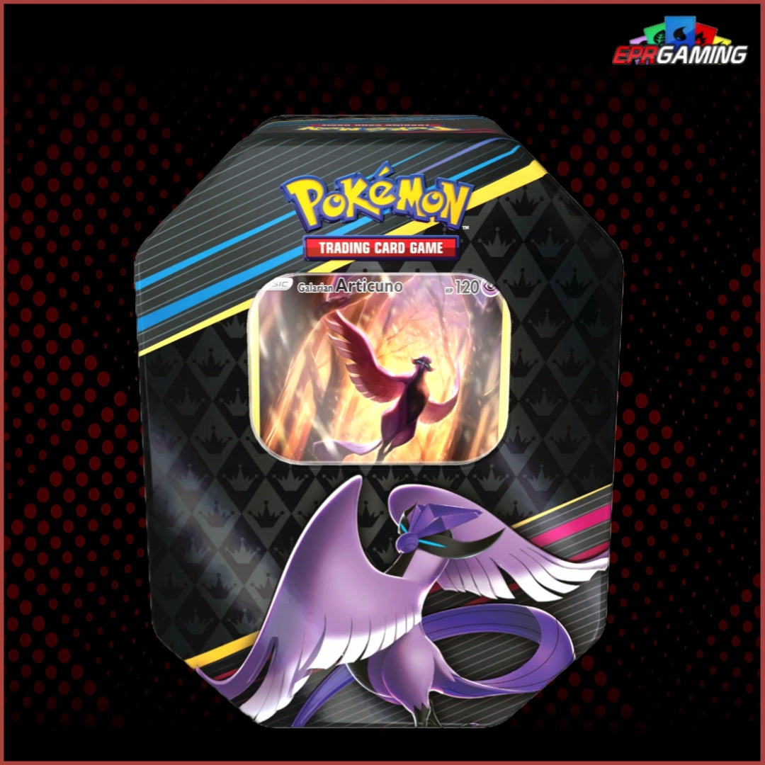 Pokemon: Crown Zenith Galarian Articuno Tin