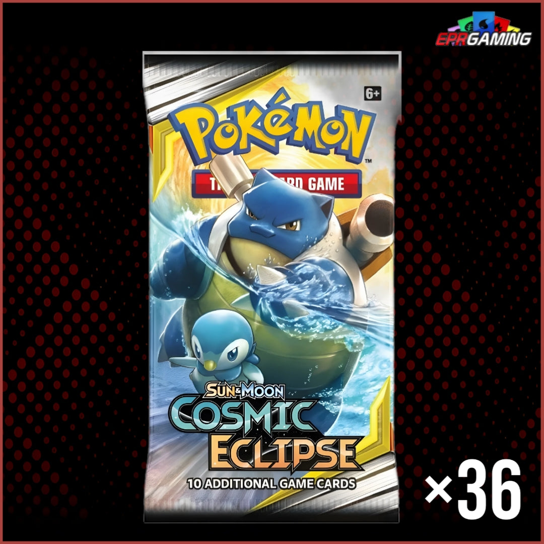 Pokemon: Cosmic Eclipse Booster Pack 36 EPRGAMING Pokemon: Cosmic Eclipse Booster Pack 36 EPRGAMING