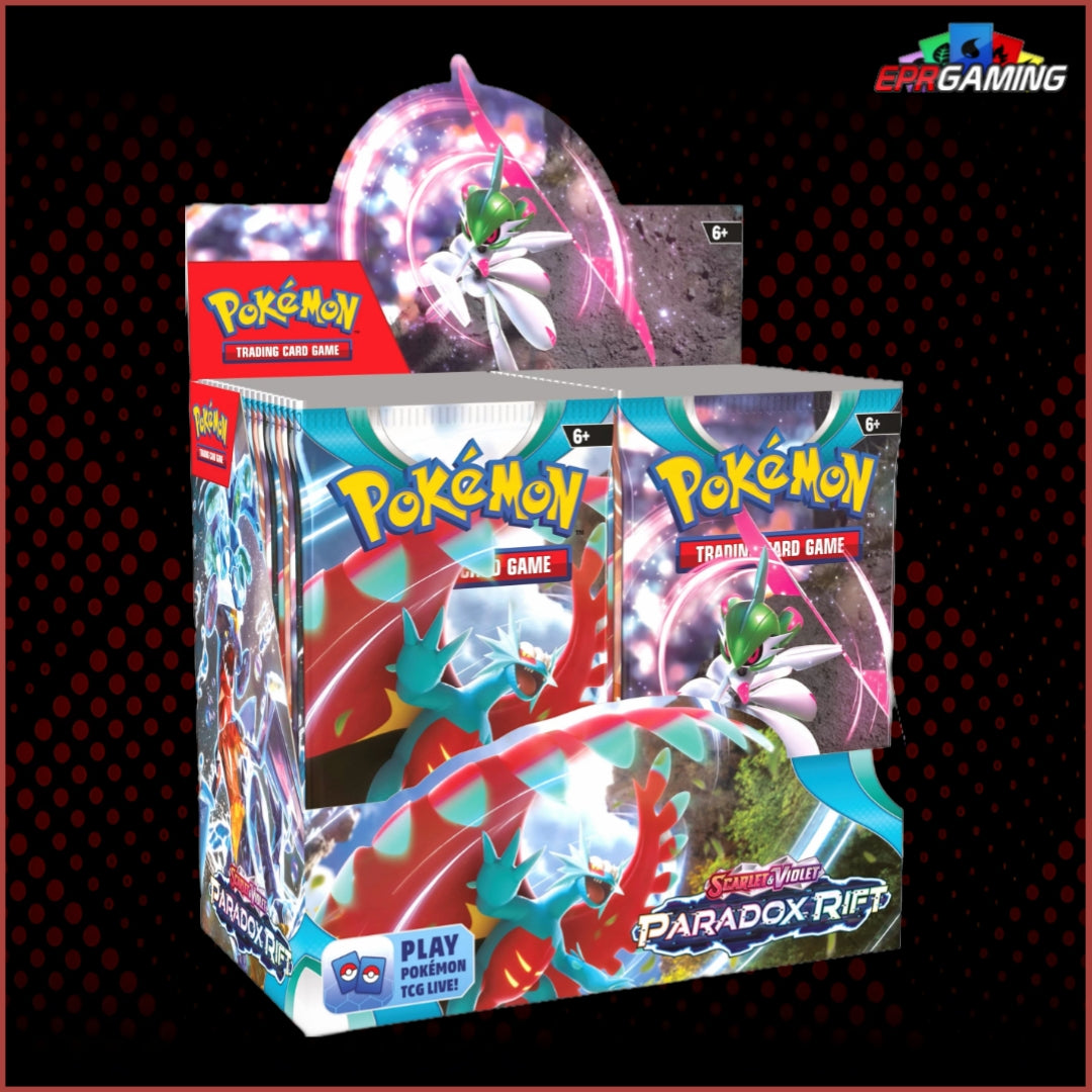Pokemon TCG: Scarlet & Violet - Paradox Rift Booster Box EPRGAMING Pokemon TCG: Scarlet & Violet - Paradox Rift Booster Box EPRGAMING