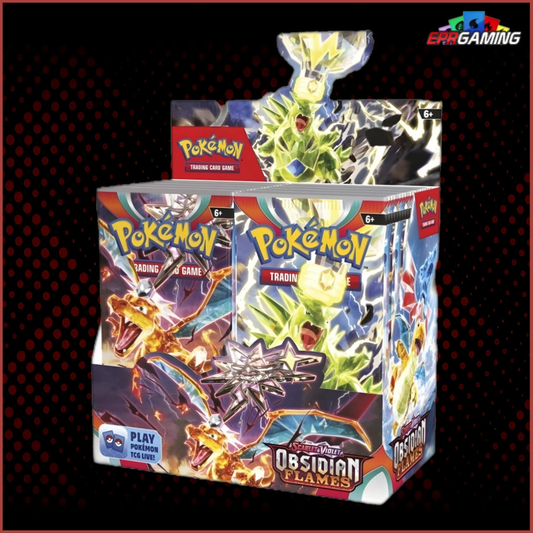 obsidian flames booster box release date Pokemon TCG: Scarlet & Violet