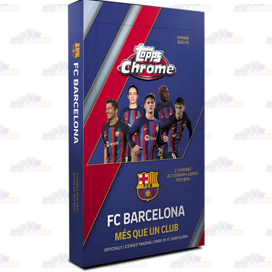 22/23 Topps FC Barcelona Chrome Hobby Box