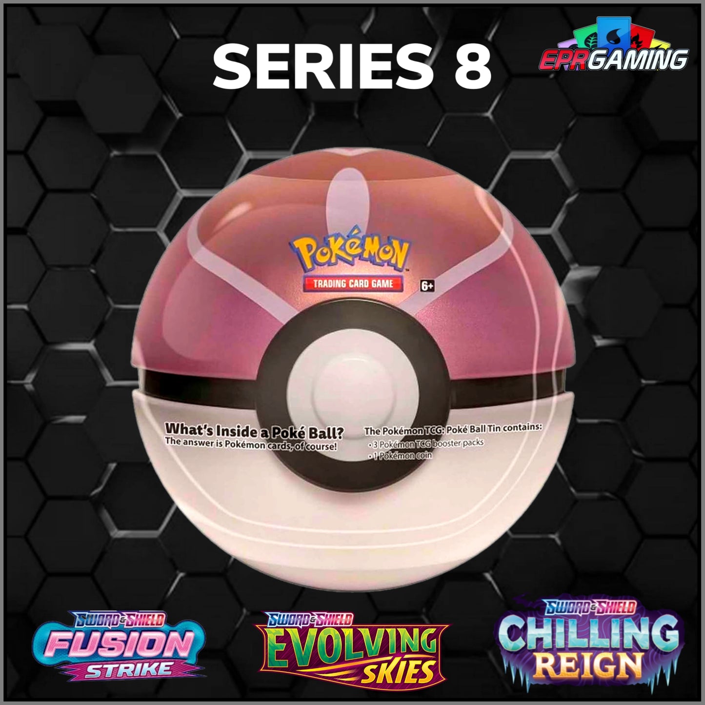 Pokemon - Pokeball Tin Series 8