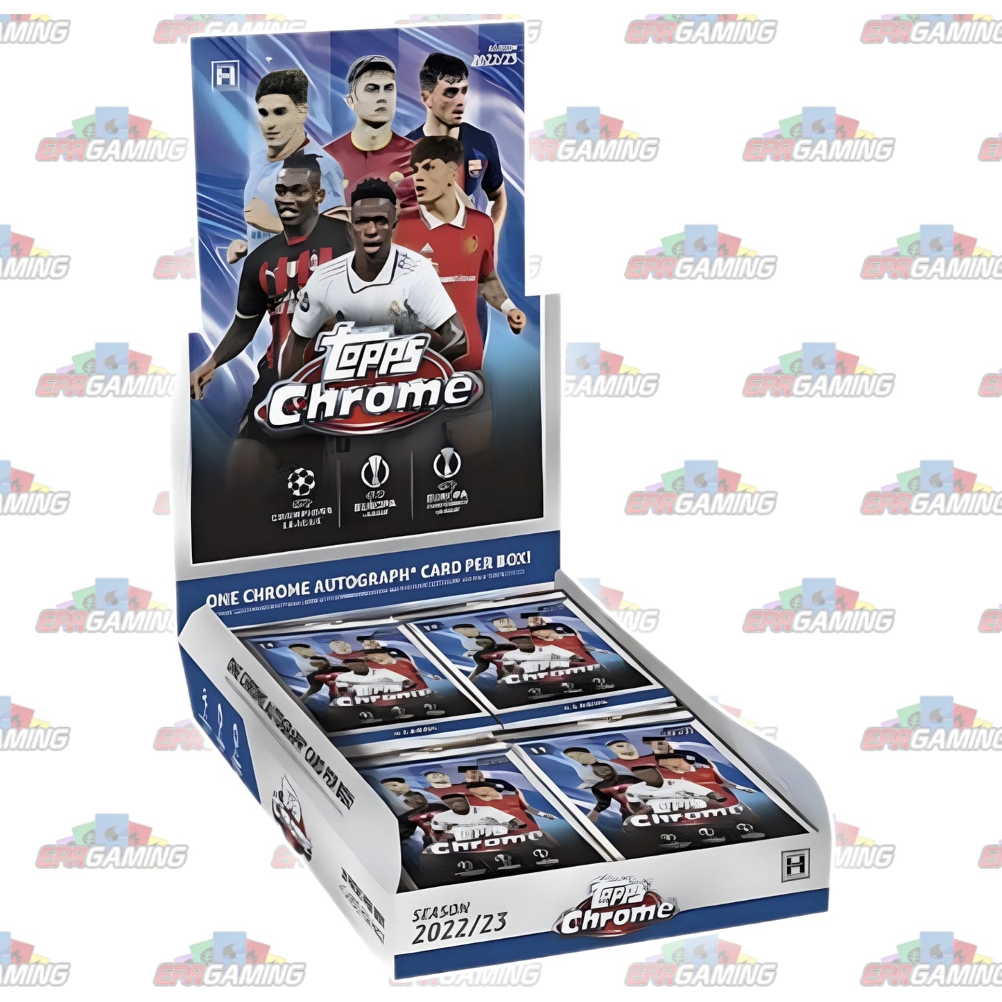 2022/23 Topps Chrome Club Competitions Football [Soccer] - Hobby Box