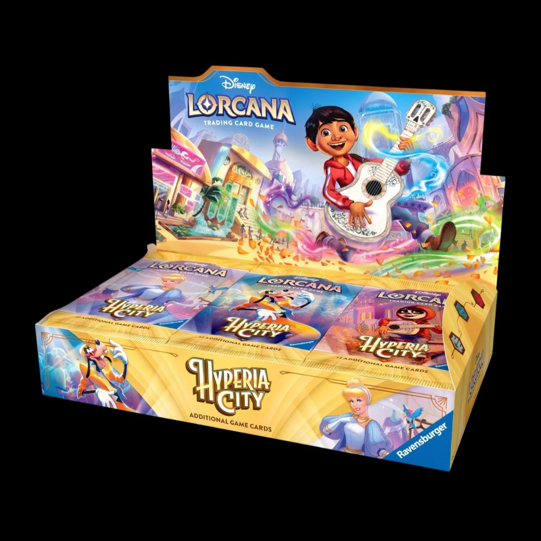 Disney Lorcana TCG: Hyperia City - Booster Box (24 Packs)
