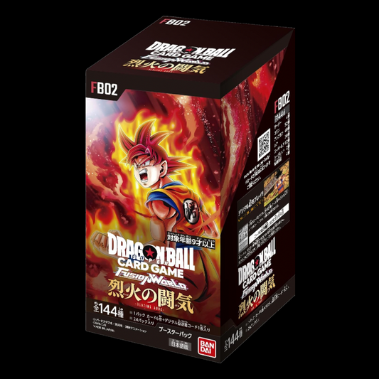Dragon Ball Super CG: Fusion World - FB02 Blazing Aura - Booster Box (24 Packs)(Japanese)