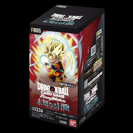Dragon Ball Super CG: Fusion World - FB05 New Adventure - Booster Box (24 Packs)(Japanese) 