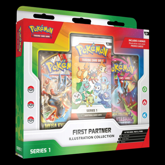 Pokemon: First Partner Illustration Collection - Series 1