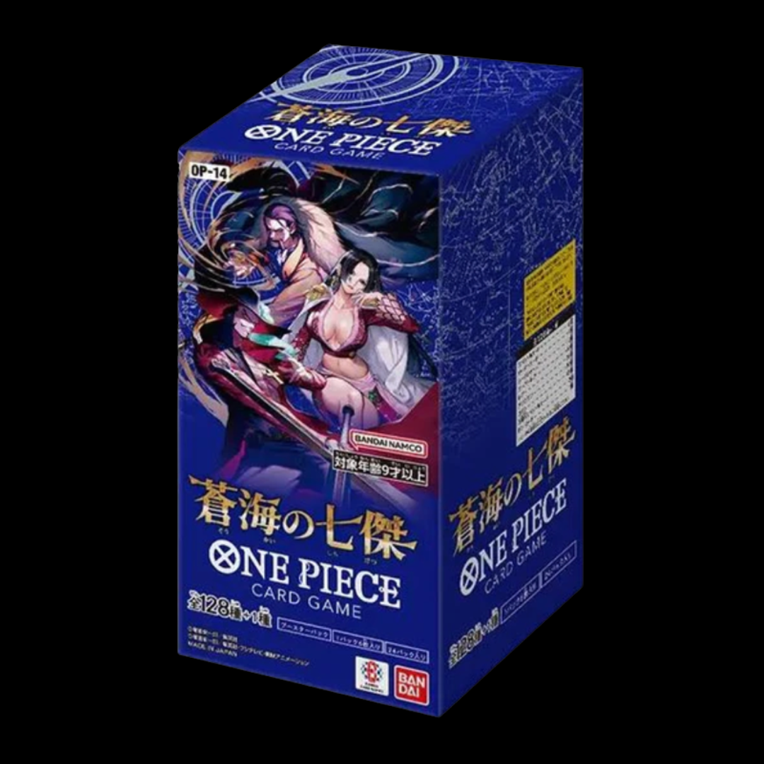 One Piece TCG: OP14 - The Azures Sea’s Seven Booster Box (Japanese)