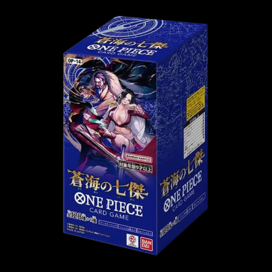 One Piece TCG: OP14 - The Azures Sea’s Seven Booster Box (Japanese)