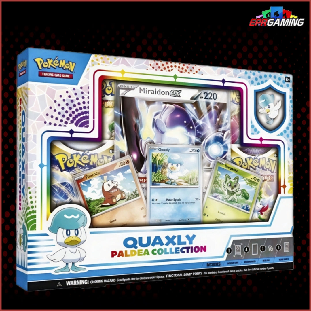 Pokemon: Scarlet & Violet - Paldea Collection Box - [Quaxly]