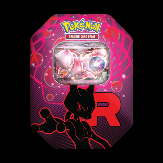 Pokemon TCG: Team Rocket Tin - Mewtwo 