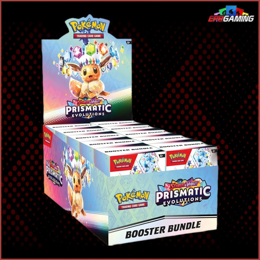 Pokemon TCG: Scarlet & Violet - Prismatic Evolutions Booster Bundle Case [10 Boxes]