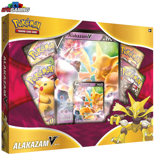 Pokemon Alakazam V Box