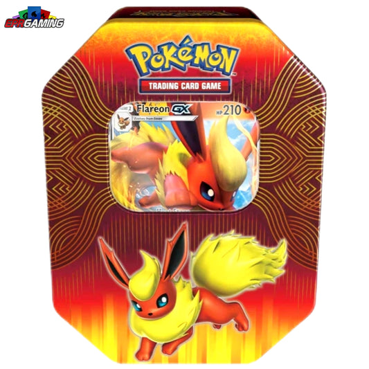 Pokemon Elemental Power Tin - Flareon GX (Reprint)