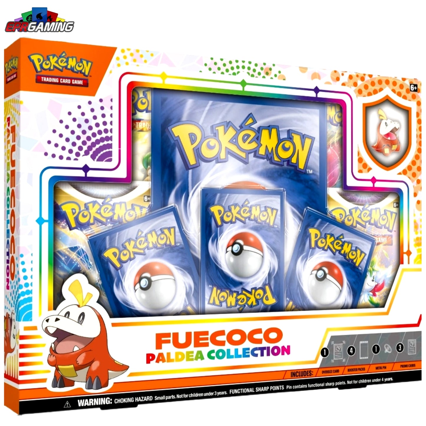 Pokemon Paldea Scarlet & Voilet Collection Box - Fuecoco