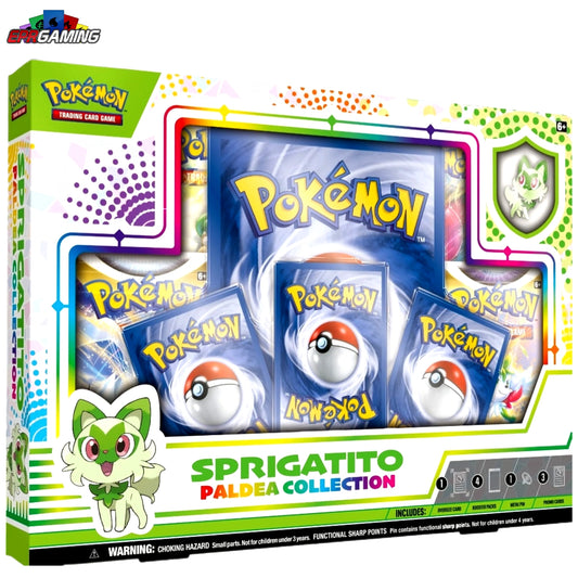 Pokemon Scarlet & Voilet Paldea Collection Box - Sprigatito